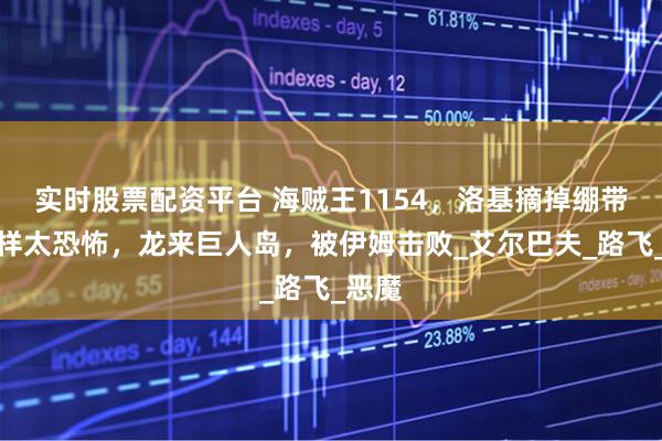 实时股票配资平台 海贼王1154，洛基摘掉绷带的模样太恐怖，龙来巨人岛，被伊姆击败_艾尔巴夫_路飞_恶魔