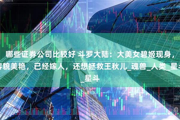 哪些证券公司比较好 斗罗大陆：大美女碧姬现身，容貌美艳，已经嫁人，还想拯救王秋儿_魂兽_人类_星斗